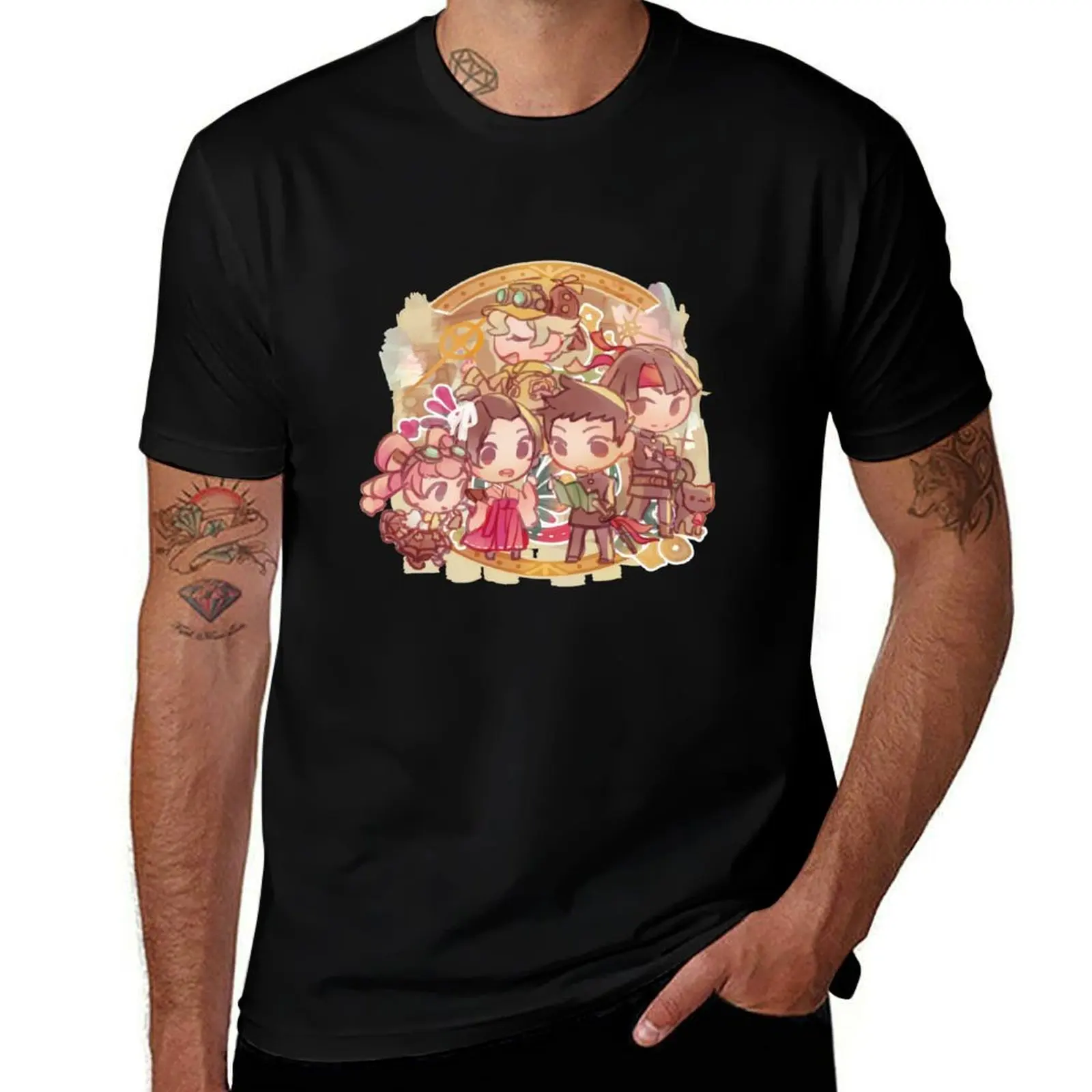

The Great Ace Attorney (Dai Gyakuten Saiban) T-Shirt cotton t shirts high quality essential t shirt T-Shirt