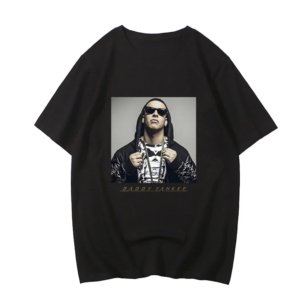 

Daddy Yankee T-shirts Hip Hop RIP Streetwear Tee-shirt Cotton Short Sleeve Comfortable Tshirts Casual Men/Women Tee High Quality
