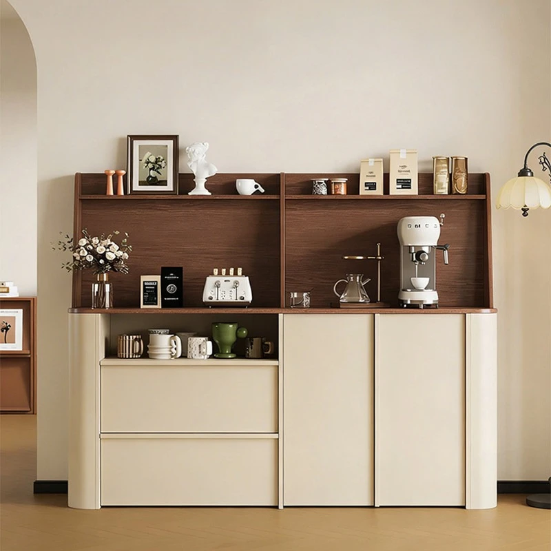 

Arc cream antique style cabinet wall integrated living room display cabinets storage cassettiera stanza da letto home furniture