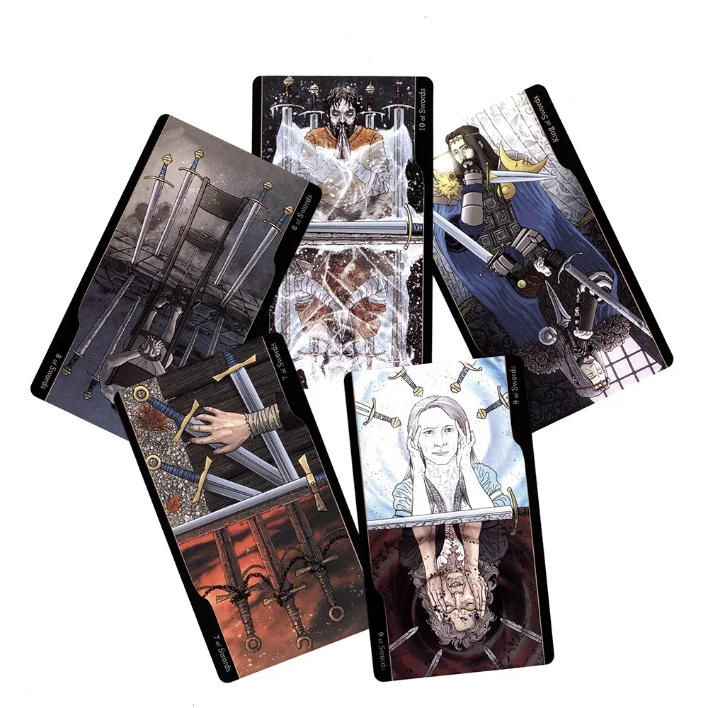New Large size sturdy deck Tarot Of Oppositions Tarot Cards with Guide Book tarot Cards for Beginners.A 78-Card Deck