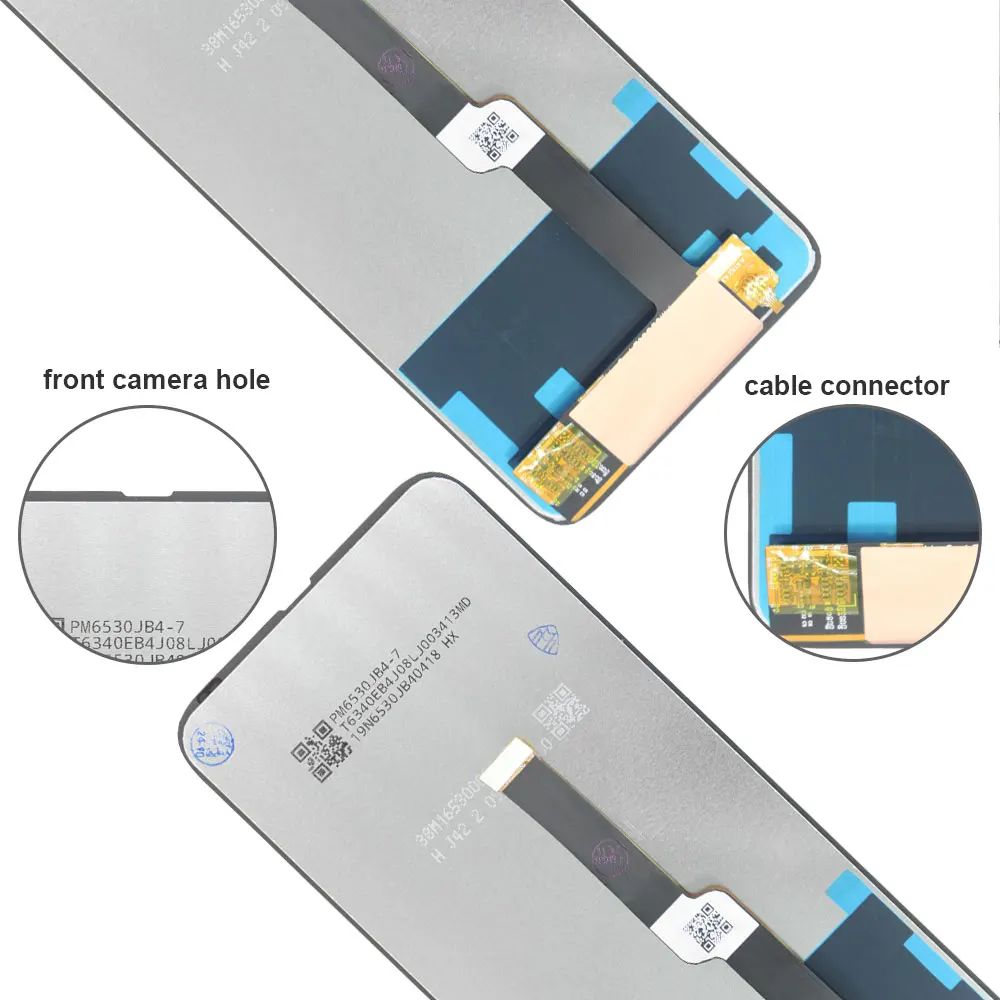 LCD for Motorola Moto One Fusion Plus LCD Display Touch Screen Digitizer Assembly for Moto One Fusion Plus XT2067 LCD with Frame image 5