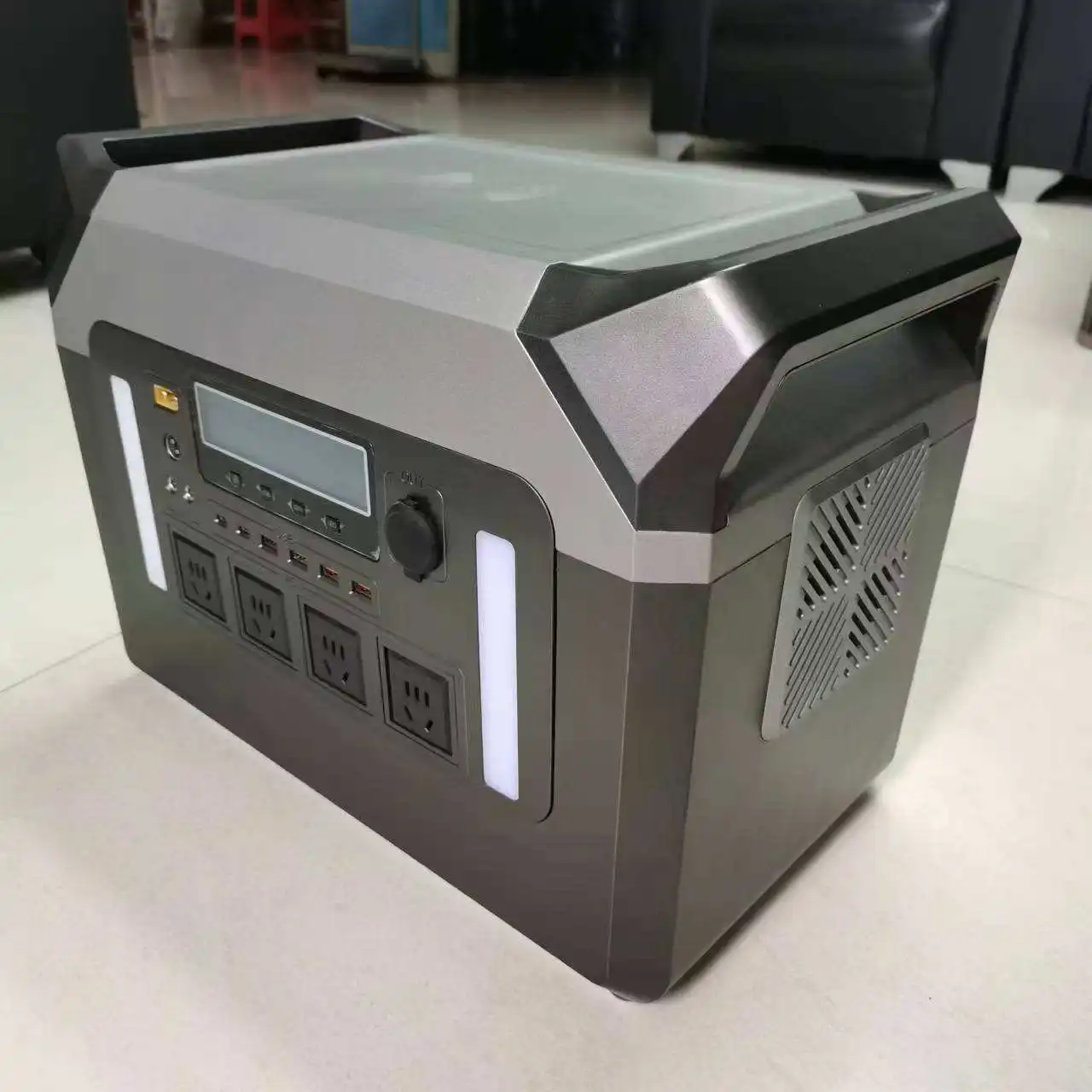Generador de Energía Solar Eléctrico al Precio Más Bajo, 1500WH 1000W 1500W 2000W, Estación de Energía Portátil Lifepo4
