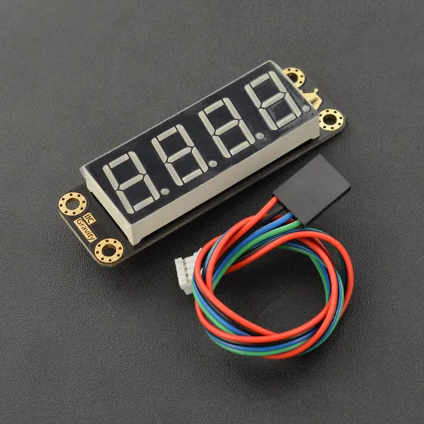 4-Bit Digital Tube Display Module Red Green