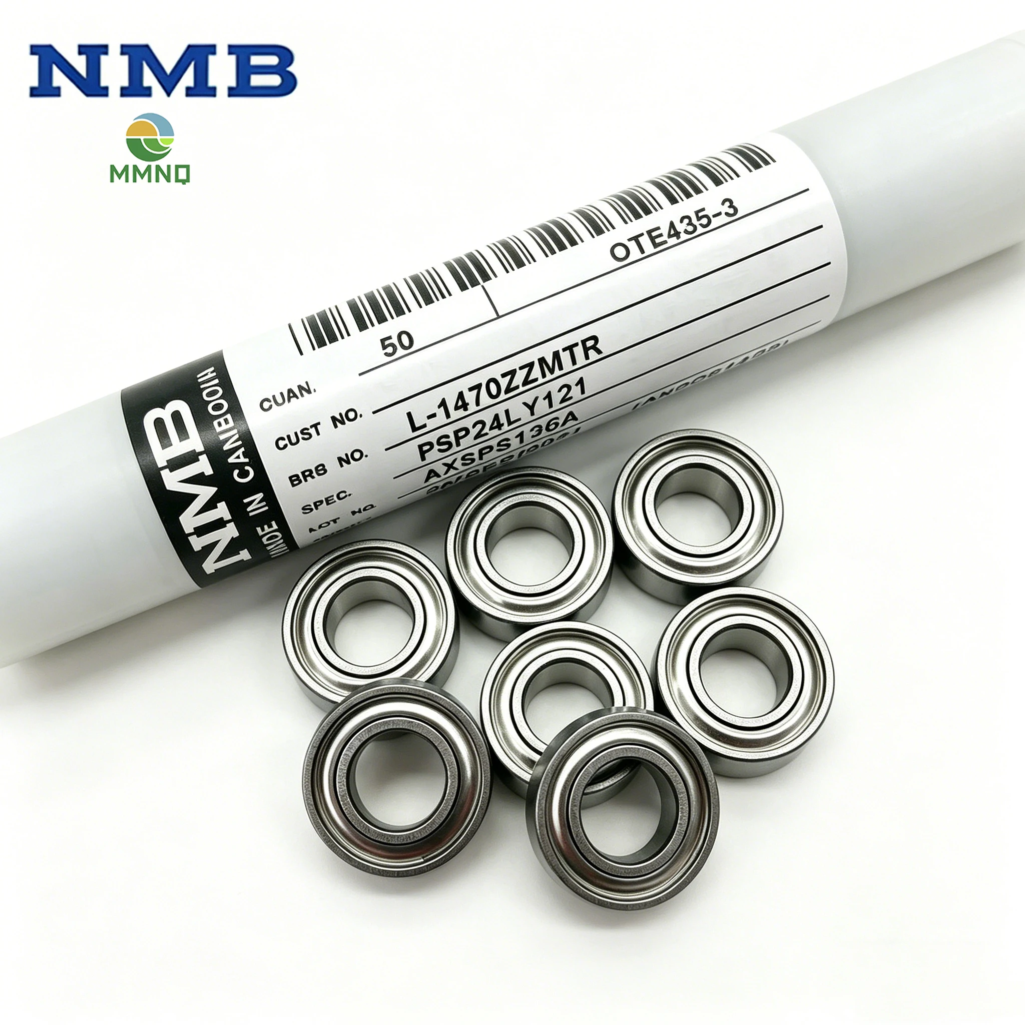 

50pcs/100pcs High Speed 687ZZ Ball Bearing Original NMB L-1470ZZ Minebea 7x14x5mm Mini Bearing