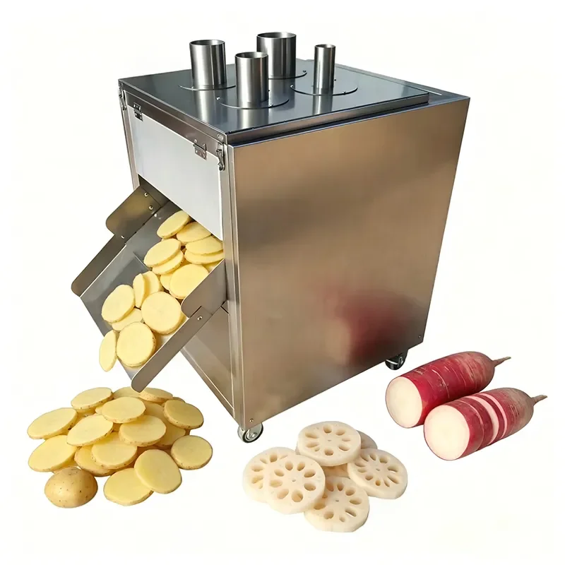 Industrial Heavy Duty Fruit Vegetable Fresh Potato Slicer for Pineapple Carrot Banana High Pressure Manual Food Cutter