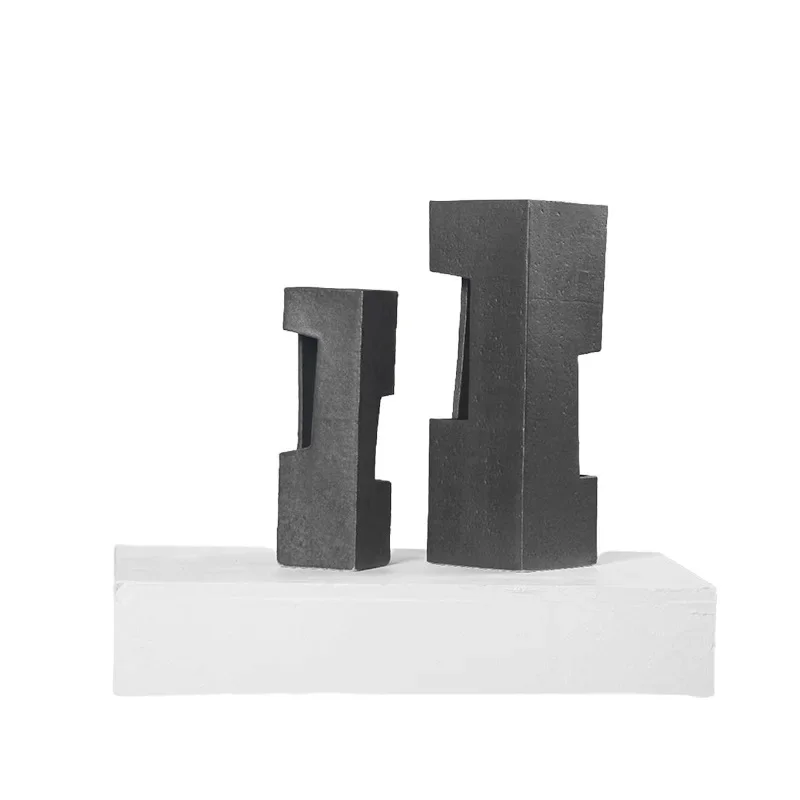 

Ceramic vase art home model room porch geometric flower ware homestay ornament