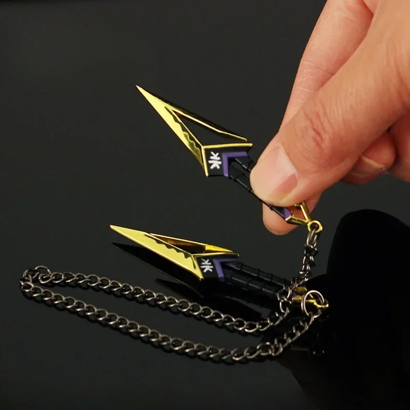 7 ซม.Valorant อาวุธ Kuronami ไม่มี Yaiba เกม Ninja Melee ดาบอาวุธโลหะชุดอุปกรณ์เสริมเครื่องประดับของขวัญของเล่นเด็ก