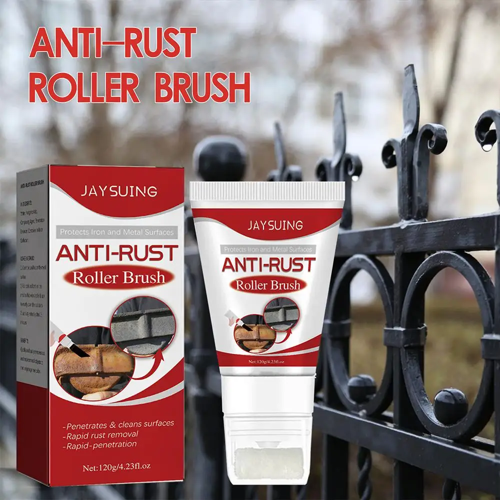 120g Anti-Rust Primer Roller Brush Rusted Parts Conversion Rust Iron Corrosion Anti Remover Protection Cleaner Derusting O4W3