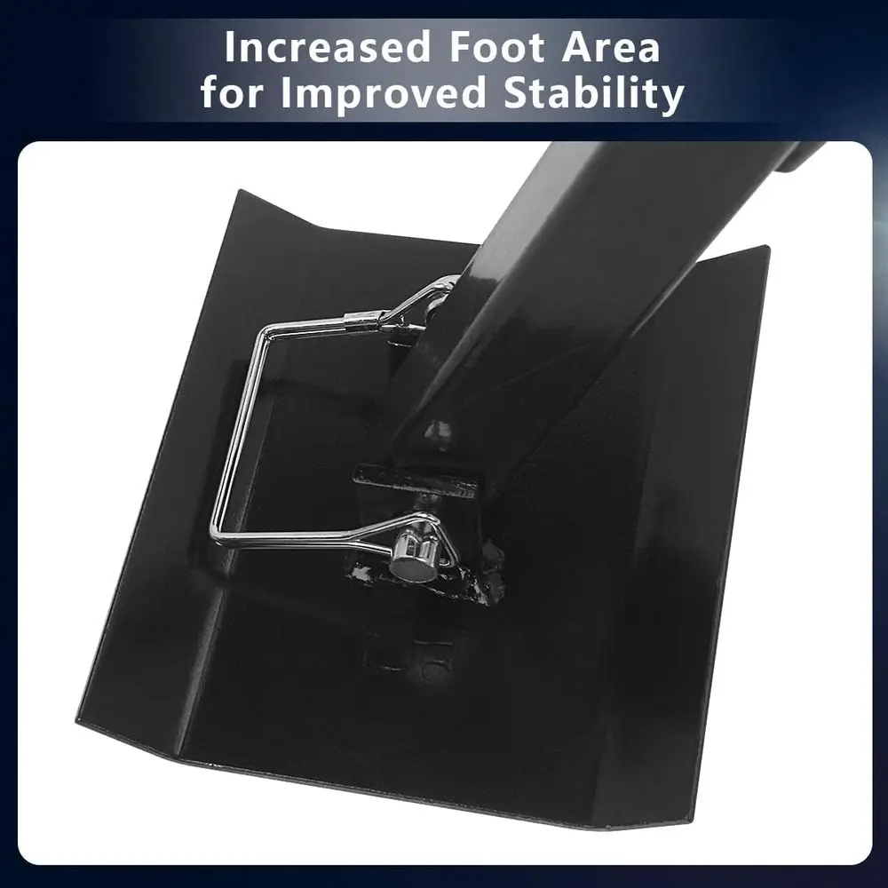 حامل ثلاثي القوائم قابل للتعديل من King Pin، مثبت العجلة الخامسة، مقبس ثلاثي القوائم مع تحميل 5000 رطل، يقلل من الحركة الجانبية إلى الجانب o #4