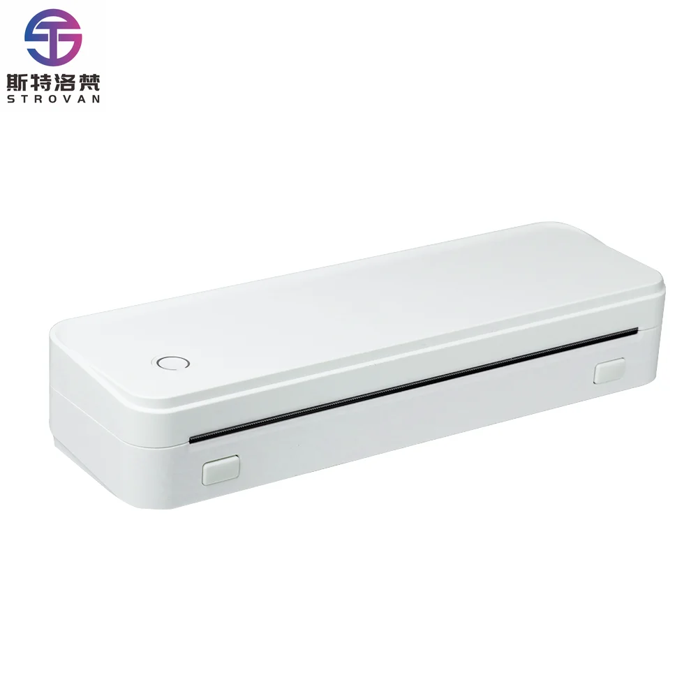 8 Inch Portable A4 Size Mini Wireless Thermal Printer Mobile Printer with Bluetooth