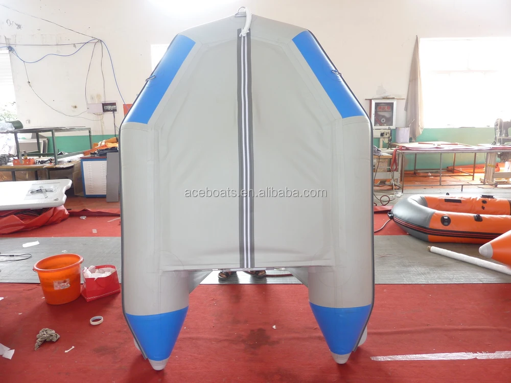 Cheap Zodiac Inflatable Fishing Boat With Outboard Motor High-Speed Eco-Friendly PVC For Sale