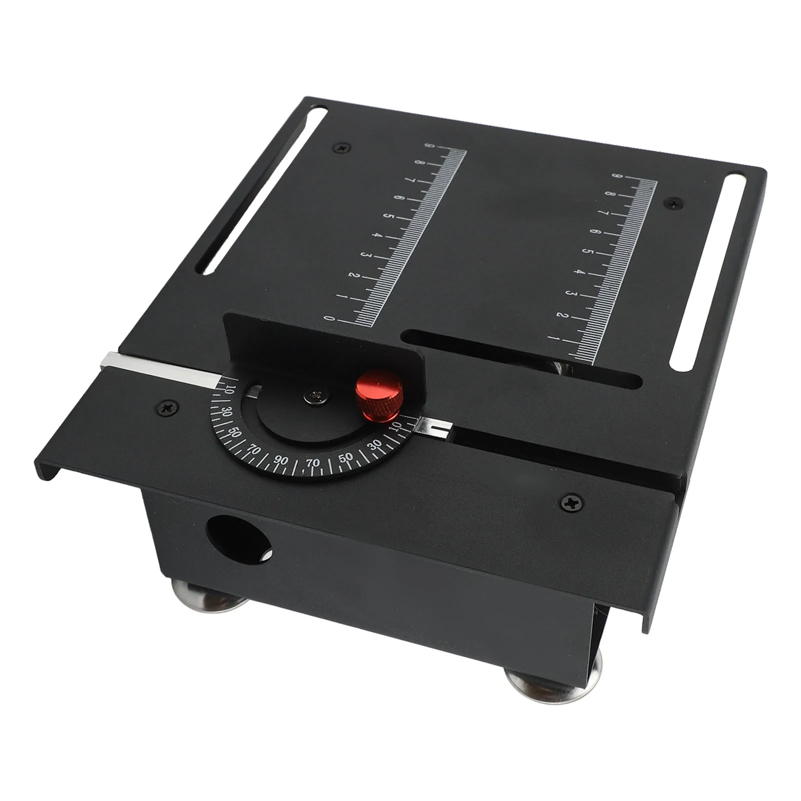 منشار طاولة صغير متعدد الوظائف لسطح المكتب منشار كهربائي صغير صندوق جمع الغبار لصنع النماذج وتطوير الفائدة