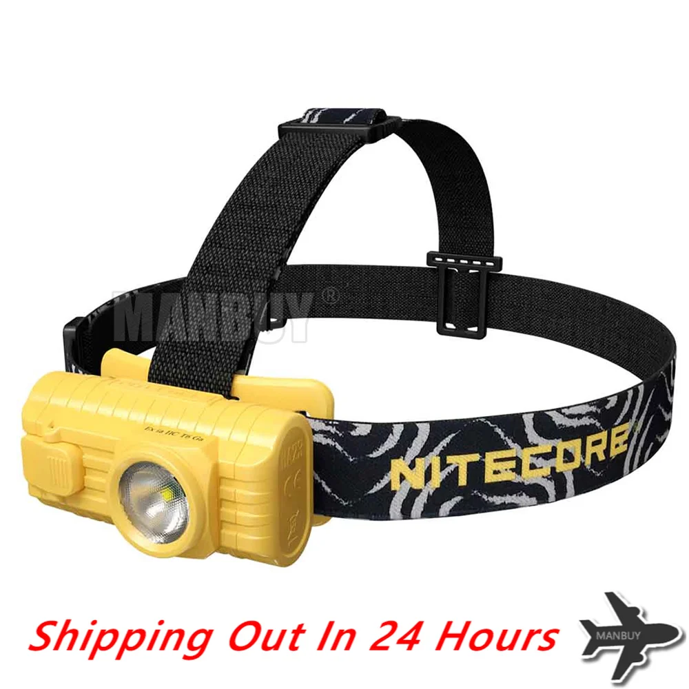 

Wholesale NITECORE HA23-EX Intrinsically Safe CREE XP-G 100 Lumen LED Headlamp & Explosive Gas Protection