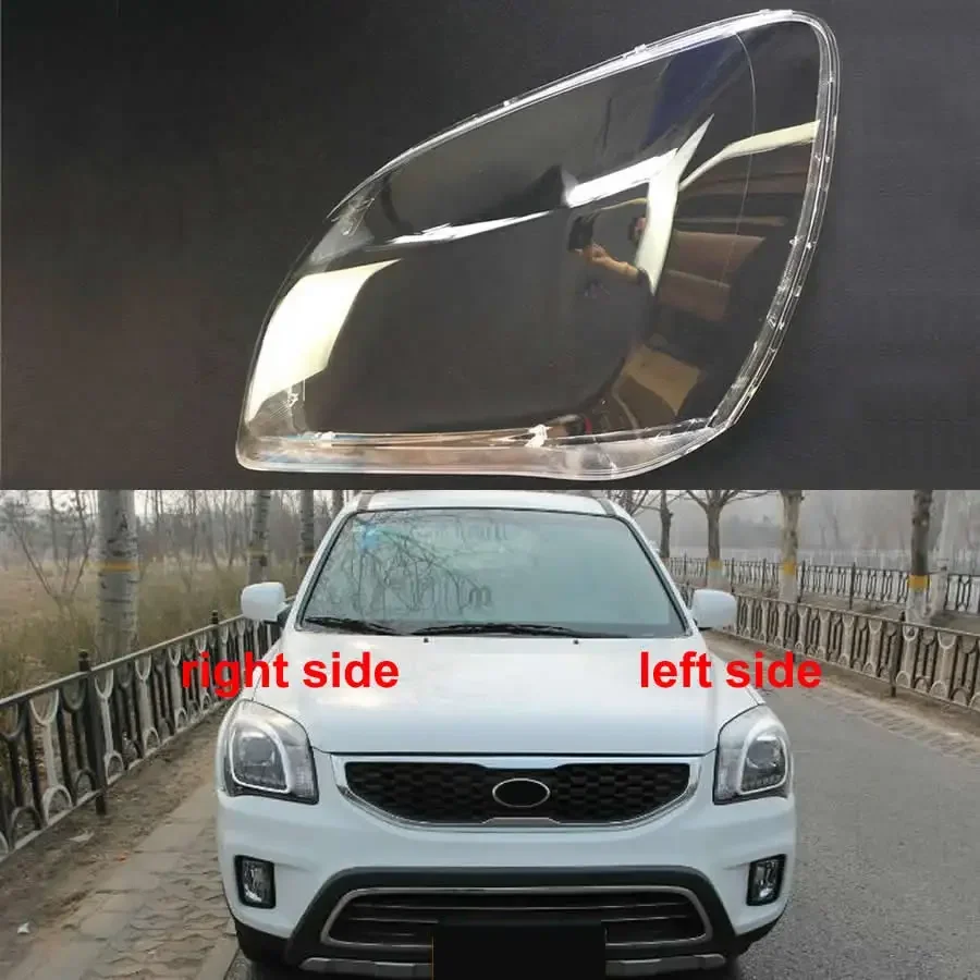 

For Kia Sportage 2013 2014 2015 2016 Car Accessories Headlight Lens Cover Transparent Lampshade Headlamp Shell Plexiglass