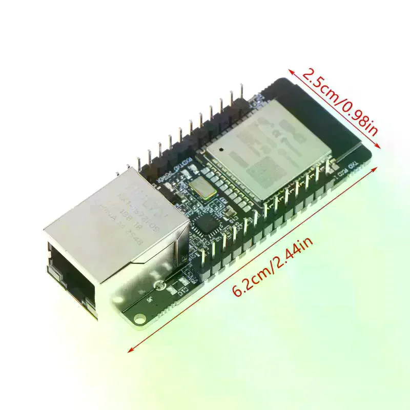 WT32-ETH01 Embedded Serial Port Networking Bluetooth-compatible Ethernet WIFI Combo Gateway MCU ESP32 Wireless Module