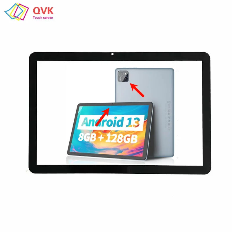 Czarny 10,1 cala dla tabletu PRITOM TAB 11 L10 Pojemnościowy ekran dotykowy Digitizer Model czujnika Tab11 L10 P30H