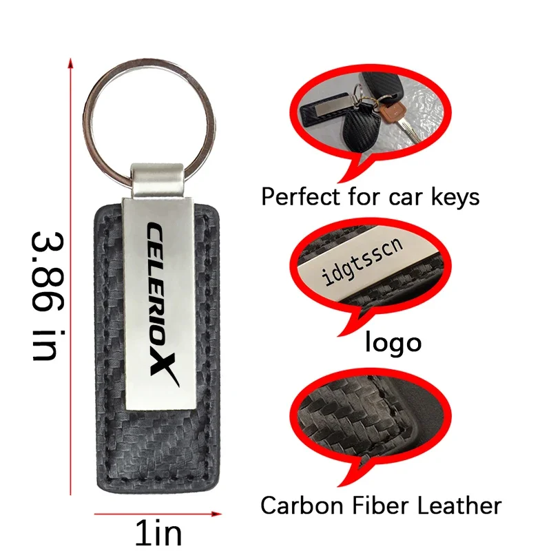 Pu Leather Car Keychain Key Ring For Suzuki ACROSS APV BANDIT SOLIO BREZZA VITARA Escudo EVERY GEAR S-CROSS S-PRESSO SWIFT SPORT