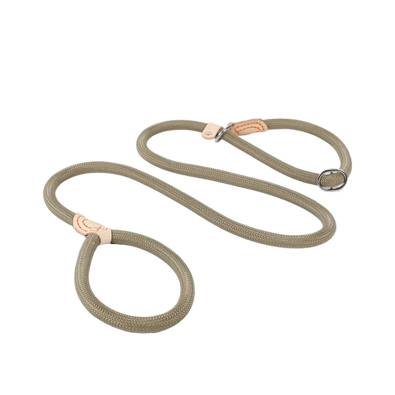 Heavy Duty Dog Slip Rope Lead Adjustable Training Leash For Dogs_voghion.com