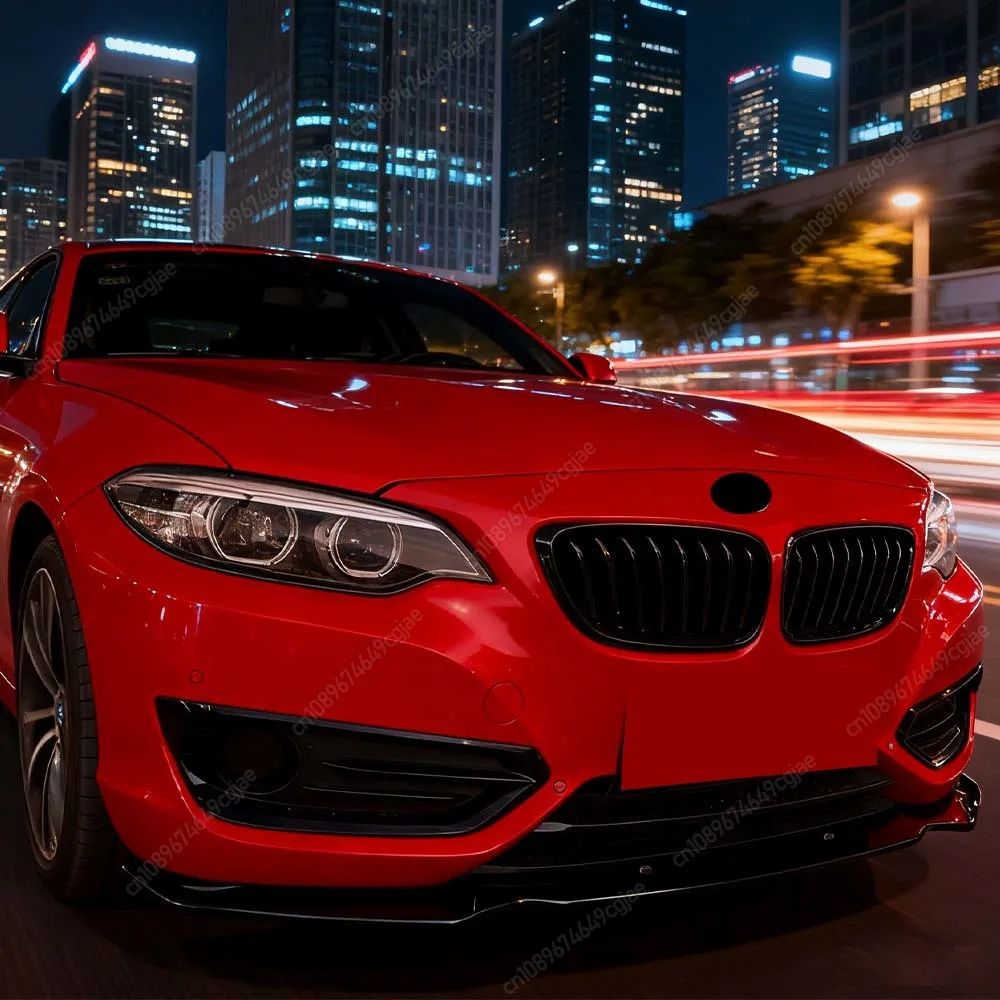 

Для BMW F22 F23 220i 218i 228i 225d 220d 218d 2-дверный Non M Sport 2014-2021 Обвесы Передний бампер Губный спойлер Сплиттер Диффузор