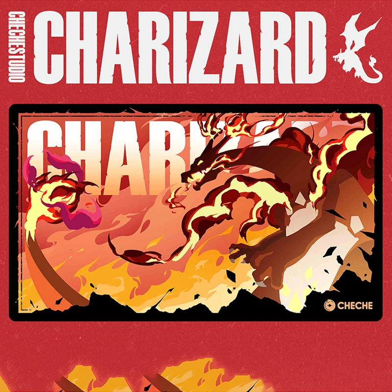 

Charizard DIY одиночный настольный коврик Versus аниме игра боевой коврик для карт коврик для мыши коврик для клавиатуры 600*350 мм