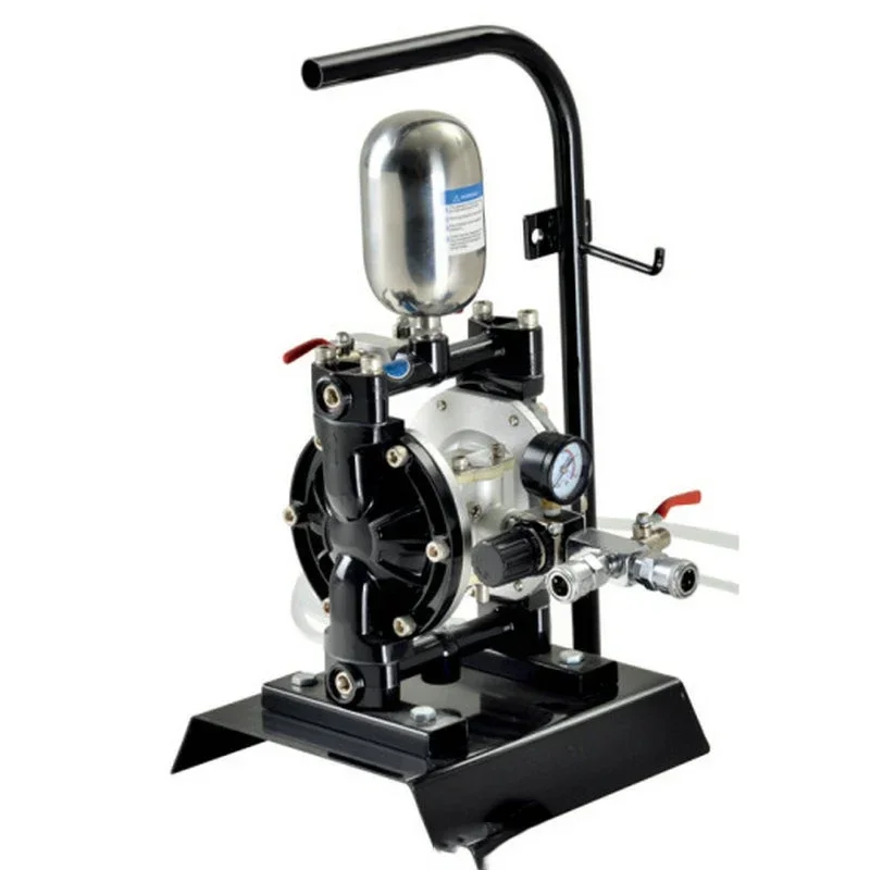 New WK-A-10-1C Pneumatic Double Diaphragm Aluminum Alloy Pump Paint Paint Pump Self-Priming Pressure Stirring Pump