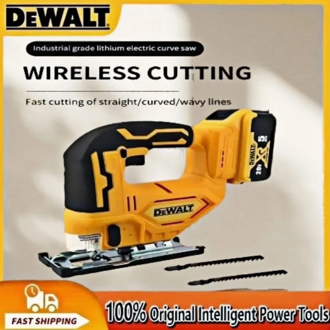 

Аккумуляторный бесщеточный лобзик DEWALT 20V MAX, 2700 об/мин, многофункциональный, регулируемый, портативный электроинструмент для деревообработки