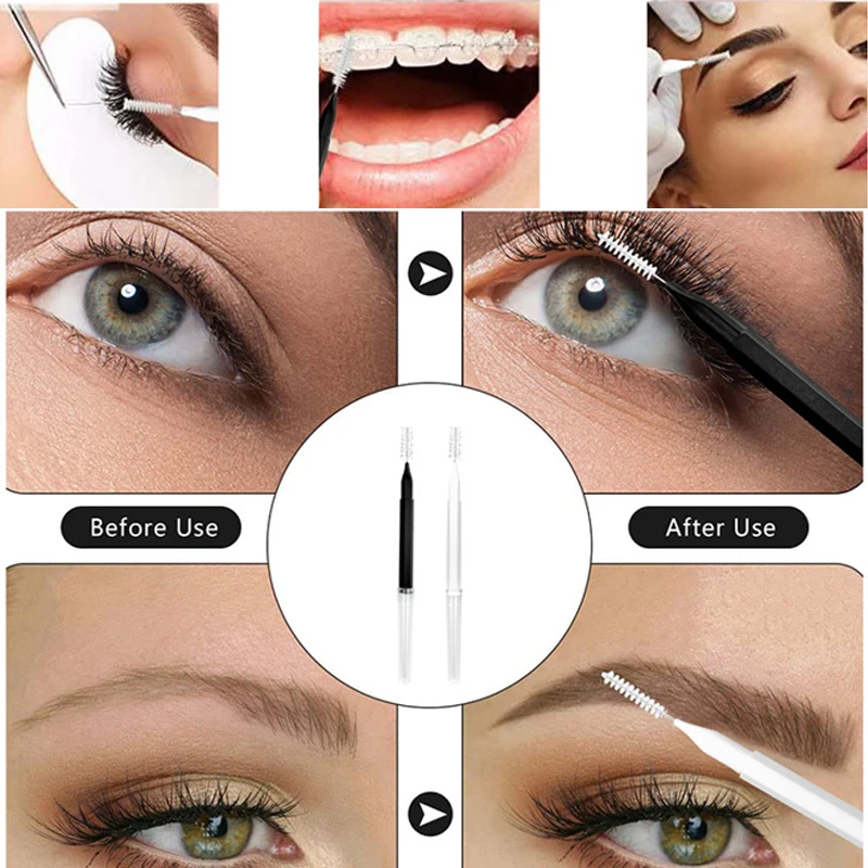 Small Design Eyebrow Perm Brush Brow Lifting Brushes Mini Eyelash Extension Brush Makeup Tool