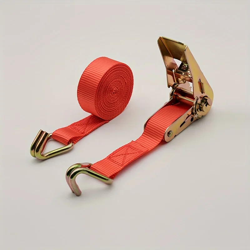 Correias de amarração de carga com travamento resistente (ganchos duplos) |   Multi comprimentos, laranja brilhante/vermelho/azul