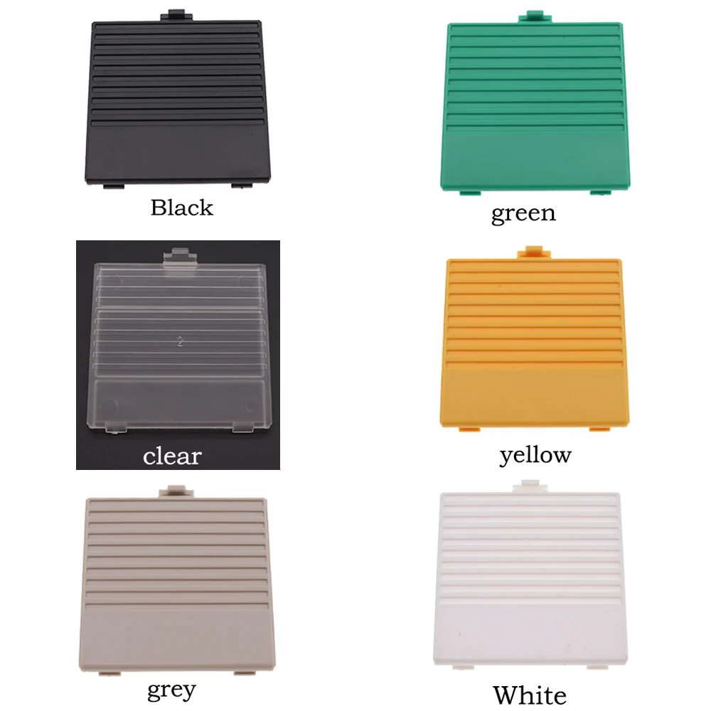 1 قطعة ل GameBoy الكلاسيكية جيجابايت DMG GBO غطاء البطارية حامل ل لعبة الصبي عودة غطاء البطارية الباب شل استبدال الملحقات