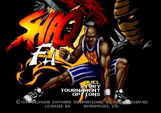 Tarjeta de juego Shaq Fu de 16 bits MD para Sega Mega Drive, sistema Genesis