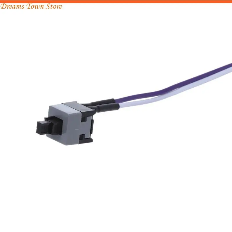 HX6A Los PC Computer Desktop ATX Power On Supply Reset Cable Cord Switch Connector