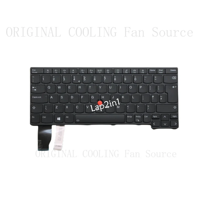 R+  Genuine FOR Lenovo ThinkPad X13 Gen 2 20XH 20XJ 20WK UK Backlit Keyboard 5N21A21832