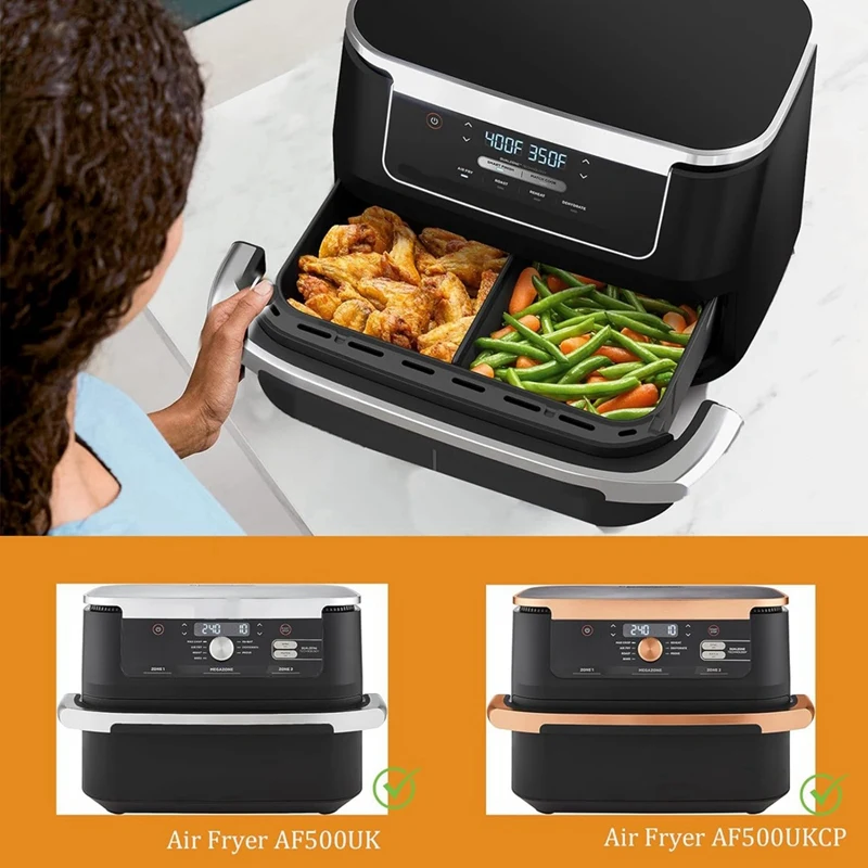 10.4L Reusable Silicone Air Fryer Liners For Ninja AF500 Silicone Liners Air Fryer Accessories