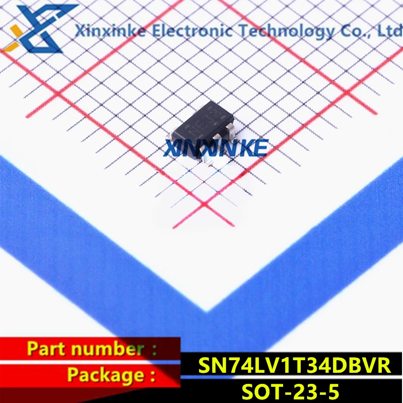 SN74LV1T34DBVR NEJ3 NEJ* SOT-23-5 Translation - Voltage Levels SGL Pwr Spply Buffer GATE CMOS Brand New Original