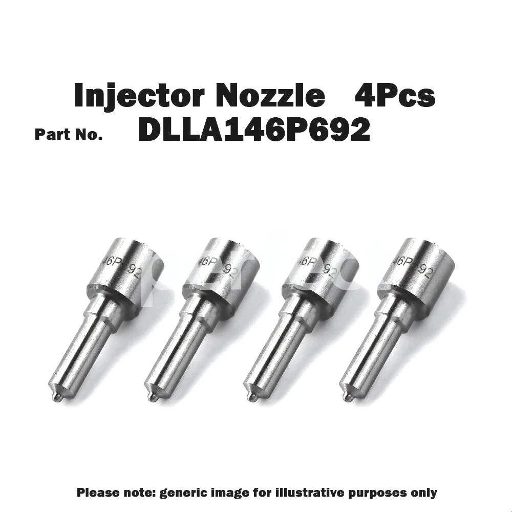 

Форсунка топливная DLLA146P692 для Hyundai HD65 HD72 D4DB D4AL 33800-45500, 4 шт.