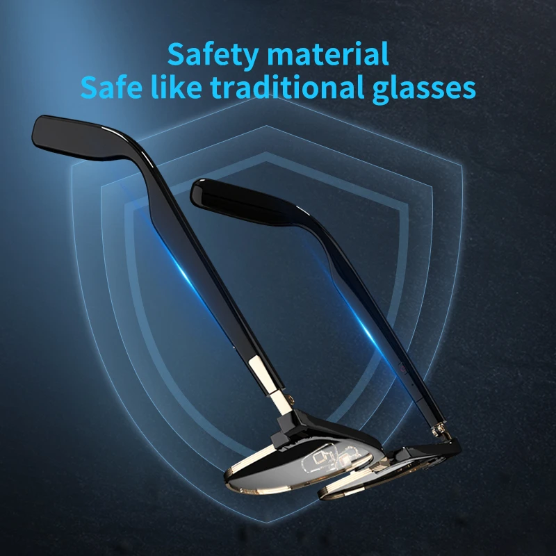 g1q smart bluetooth glasses innovative replaceable frame magnetic attraction design customizable lenses