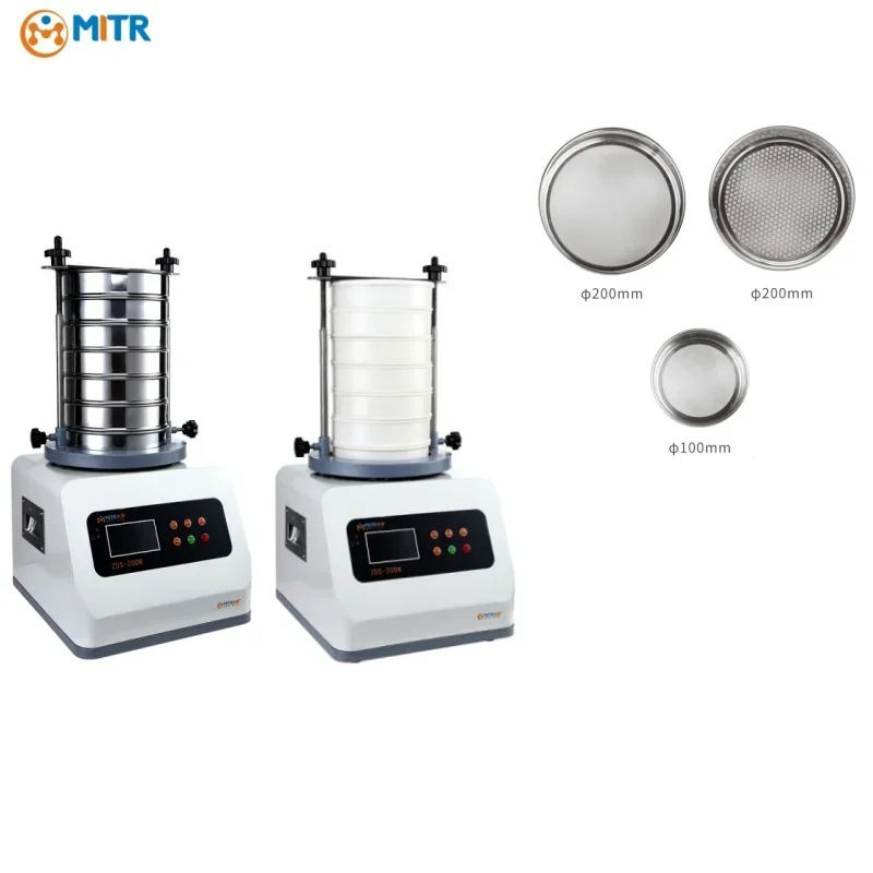 Lab Scale Test Vibration Sifter Analysis Vibratory Stainless Steel Sieve Shaker Laboratory Vibrating Screen