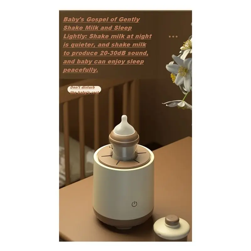 M02K-1Set Portable Electric Milk Shaker Different Drinks Auto Stir Milk Foam Maker Kitchen Gadgets Pink