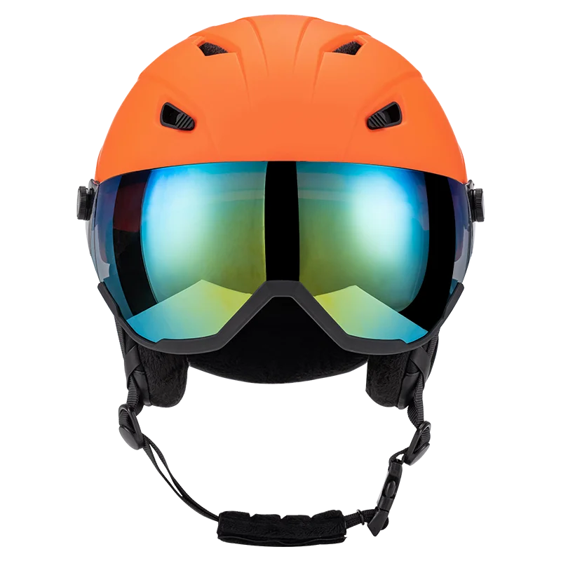 Protezione per le orecchie antivento Unisex Snowboard casco invernale regolabile casco da sci di sicurezza protettivo attrezzatura sportiva all'aperto 2024