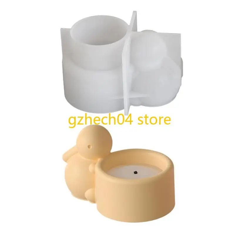 D55D Rabbit Cup Mold Eggs Holder Molds Silicone Texture Perfect for Handmade