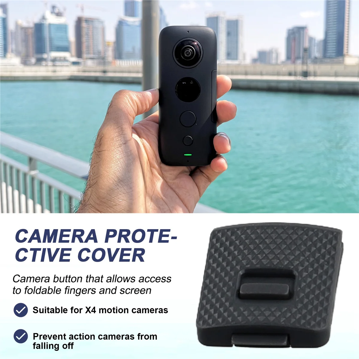 Juste de protection USB pour Insta360 Tage, anti-poussière et étanche à l'humidité, accessoires pour caméra d'action, housse de protection USB de rechange