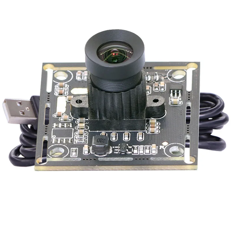 

1080P AR0230 38mm 3mm 95DegDistortionless H.264 PCBA Camera Module Face Recognition Machine Vision for Industrial Applications