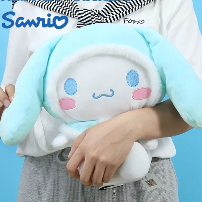 2023 Hot Sanrio Cartoon Kawaii Cinnamon Roll Dog Plush Toy Plush Doll Home Room Sofa Decoration Children's Halloween Gifts  25cm