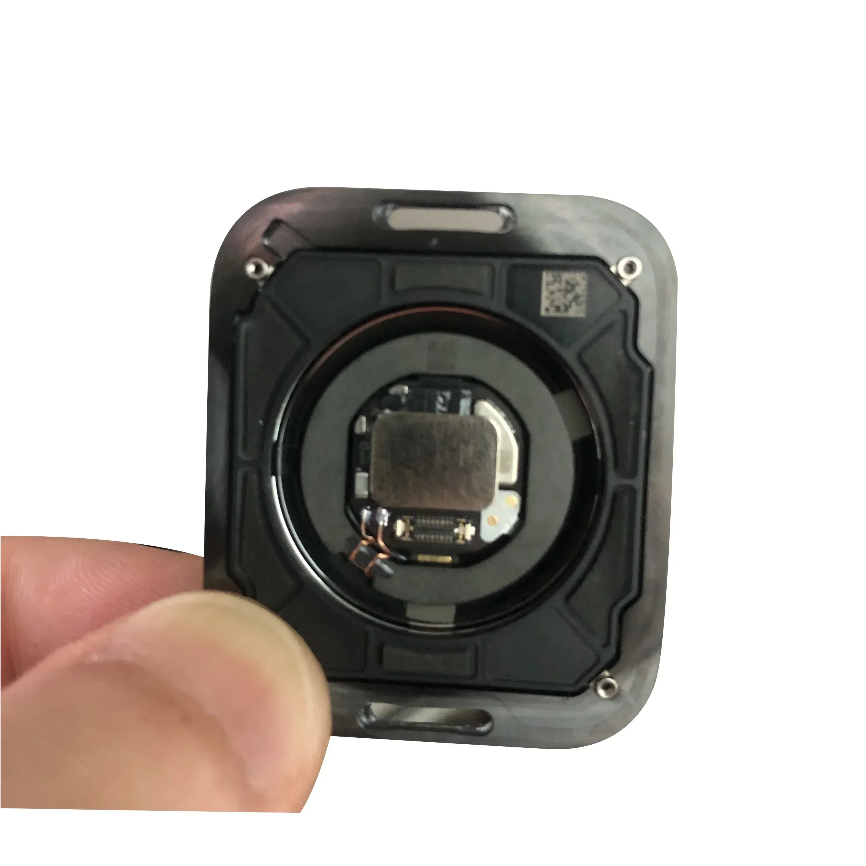 For Apple Watch Back Cover Charge Flex Glass Sensor Door Middle Frame Case Series SE2 40 44mm 7 8 41 45 Ultra Housing Parts