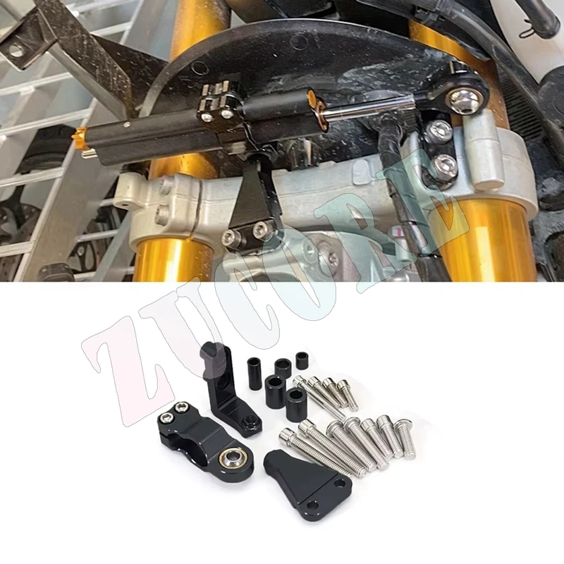 ATT-オートバイアクセサリーステアリング安定化ダンパーブラケットマウントアプリリア RS660 RS 660 Rs660 Rs 660 2021 2022 2023
