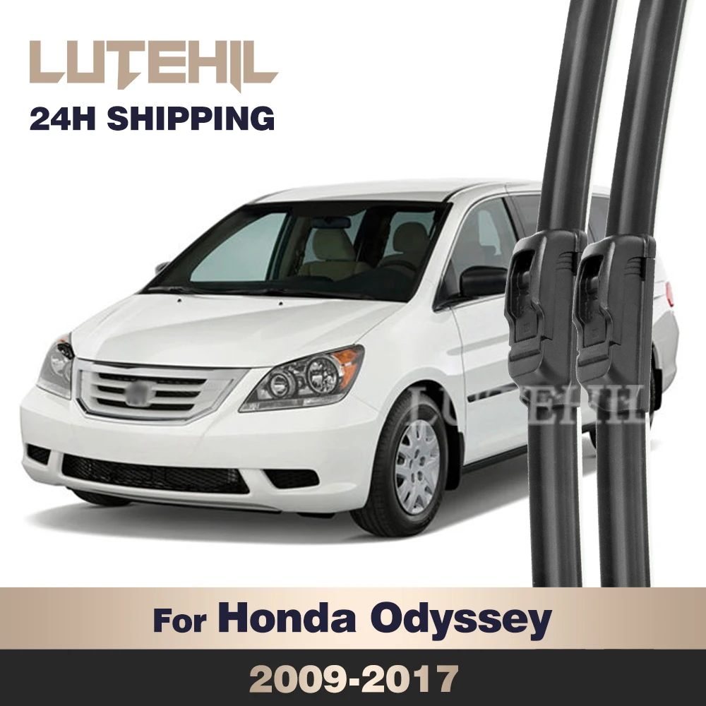 

Стеклоочиститель LUTEHIL для Honda Odyssey 2009-2017, передние щетки стеклоочистителя 2010 2011 2012, лобовое стекло, щетка для лобового стекла 26 "+ 17"