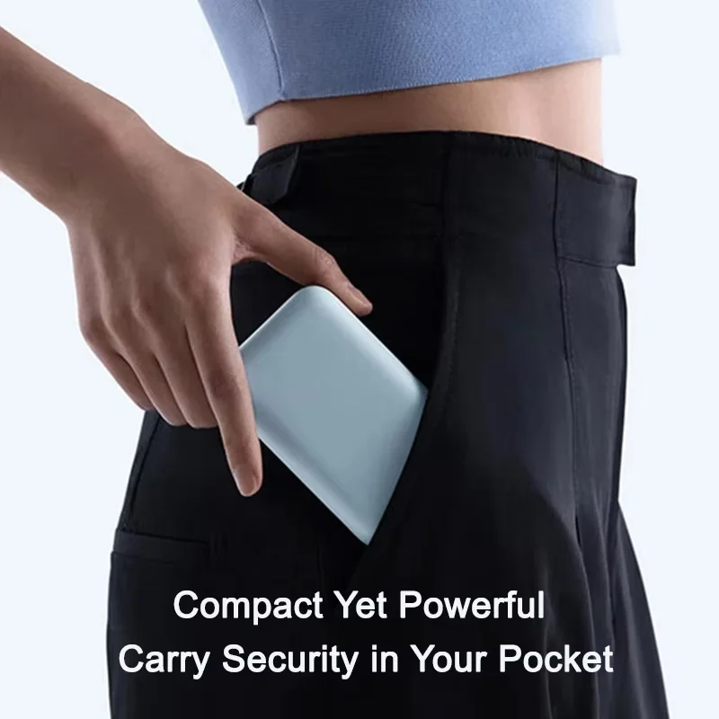 10000mAh Power Bank Super Fast Charging 22.5W With Built-in Data Cable Two-way Fast Charging For iPhone Samsung Redmi