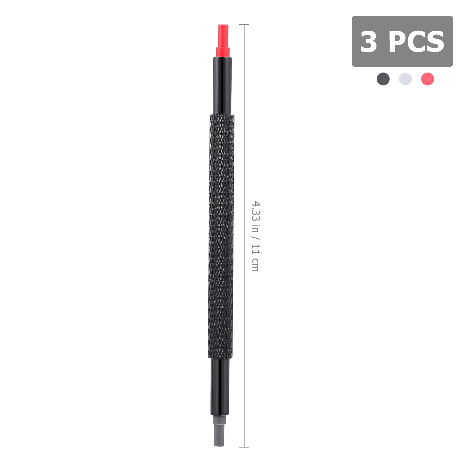 Set di strumenti per la riparazione della pressa manuale da 3 pezzi Kit di sostituzione del cinturino per la rimozione del perno del cinturino dell'orologio in metallo Durevole resistente ai graffi rapido