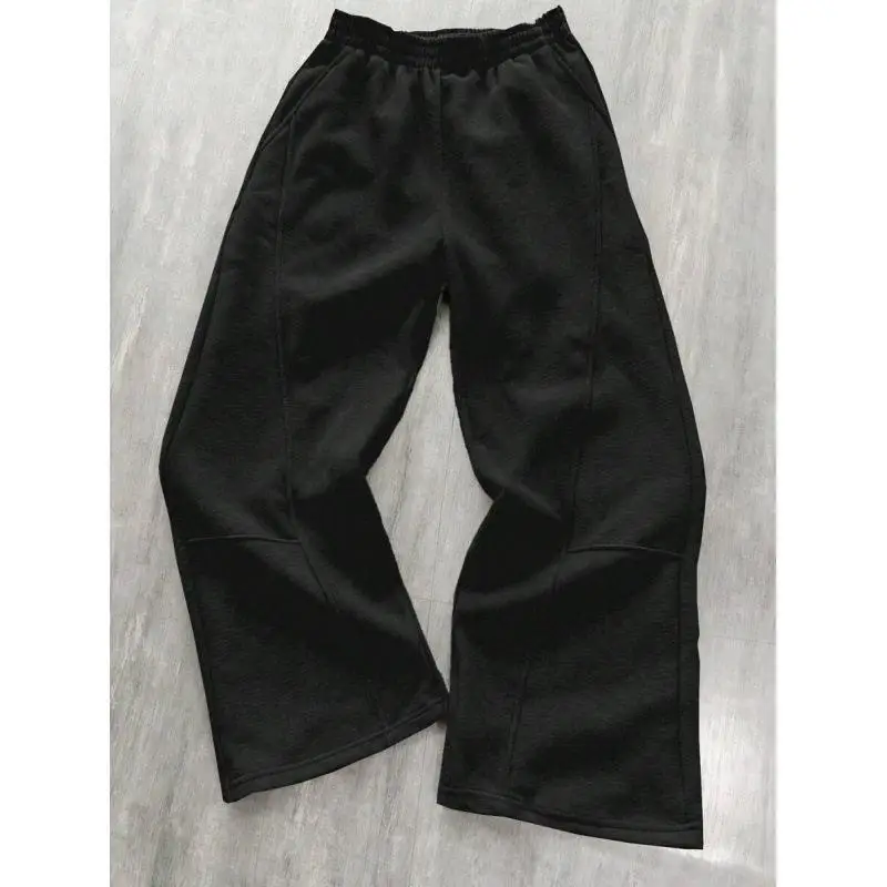 C 33983 Men's Casual Pants Heavyweight Sweatpants Loose Fit Winter Collection Large Size Non-Elastic Streetwear