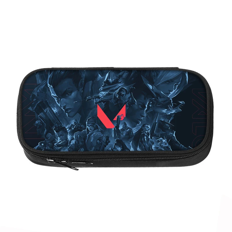 21cm X 10cm ‌PHOENIX VALORANT Customized Stationery with Character Patterns Around Popular Games Large-capacity Pencil Case